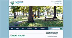 Desktop Screenshot of parkhillsmo.net