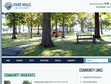 Tablet Screenshot of parkhillsmo.net